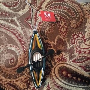 Kayak Christmas Ornament